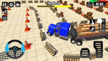 Log Transporter Truck Parking capture d'écran 1