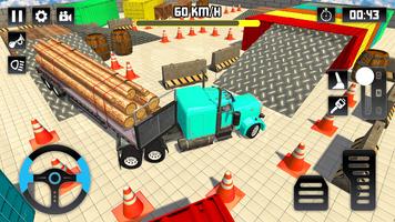 Log Transporter Truck Parking screenshot 3