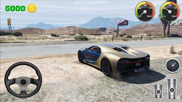 Parking Bugatti - Chiron Drive Sport Simulator syot layar 1