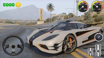 Parking Koenigsegg - Agera Sports Driving Sim Affiche