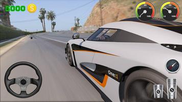 Parking Koenigsegg - Agera Sports Driving Sim imagem de tela 1