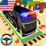 Police Bus Parking - parking APK