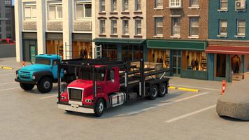Euro Cargo Parking Truck Games-poster