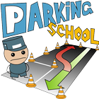 Parking school icon