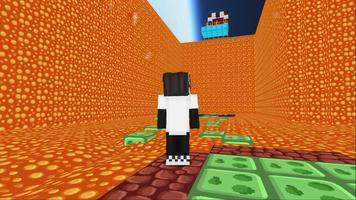 Obby Noob: Parkour Craft captura de pantalla 1