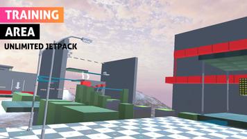 Parkour run simulator 3d: back captura de pantalla 1