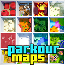 Parkour maps - spiral & rooms APK