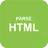 Parse HTML to XML APK