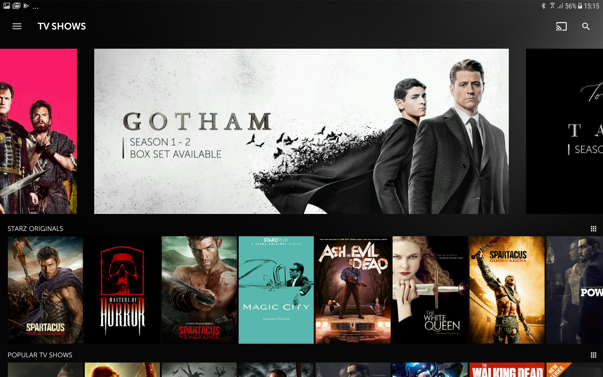 STARZPLAY by Cinepax APK 4.24.2020.05.12 Download for Android - Can I Cast Starz Play To My Tv