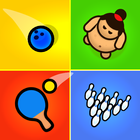 1 2 3 4 Players Fun Mini Games icon