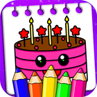 Birthday Party Coloring Book icône