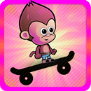 Monkey Skate Runner Free Platformer Game APK
