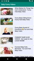 Baby Funny Videos capture d'écran 3