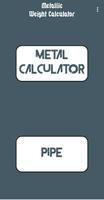 Metalic Weight Calculator پوسٹر
