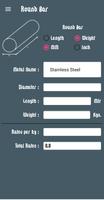 Metalic Weight Calculator screenshot 2