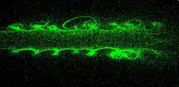 Galaxy-Teilchen - entspannungs