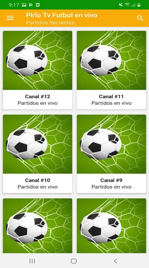 Pirlo Tv Futbol en vivo for Android - APK Download