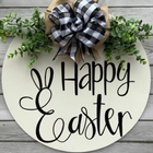 Easter wishes Zeichen