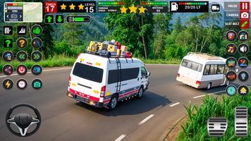 Open World Van Simulator Games Plakat