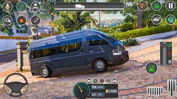 Dubai Van Simulator Car Games Affiche