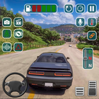 Highway Traffic Car Driving 3D icon