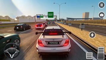 Highway Traffic Car Driving 3D Plakat