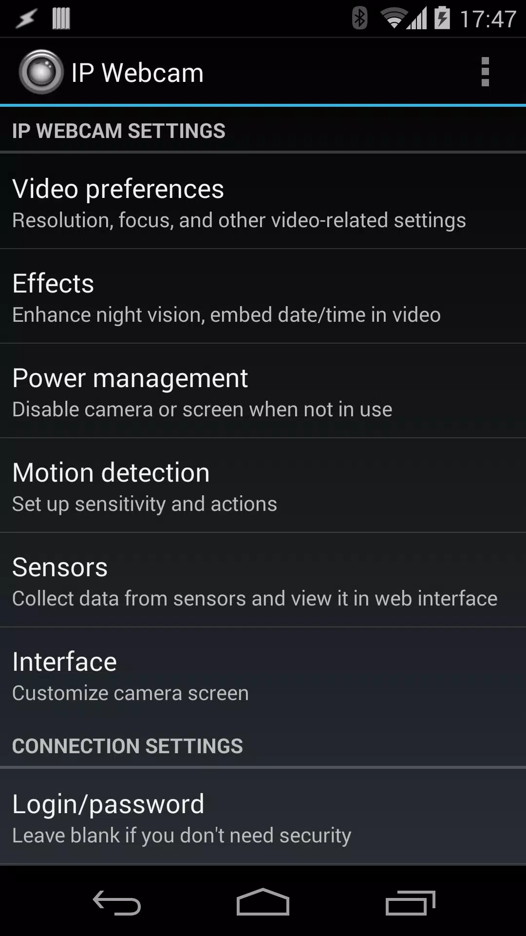 IP Webcam APK for Android Download
