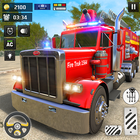 Firefighter FireTruck Games ícone