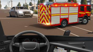 Firefighter: Fire Truck Games স্ক্রিনশট 2