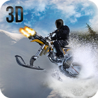 moto coureur course fièvre 3D icône