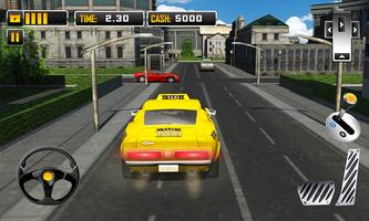 電気自動車タクシードライバー NY市キャブタクシーゲーム スクリーンショット 2