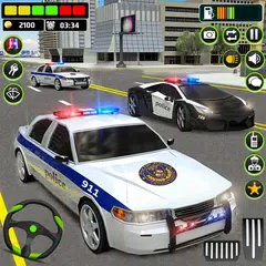 Descargar XAPK de condu coch policí: juego coche