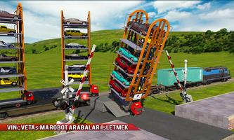 Robot Araba dönüşüm Tren taşım Ekran Görüntüsü 2
