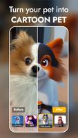 PawAI: AI Cartoon Pet Filter 海报