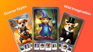PawAI: AI Cartoon Pet Filter poster