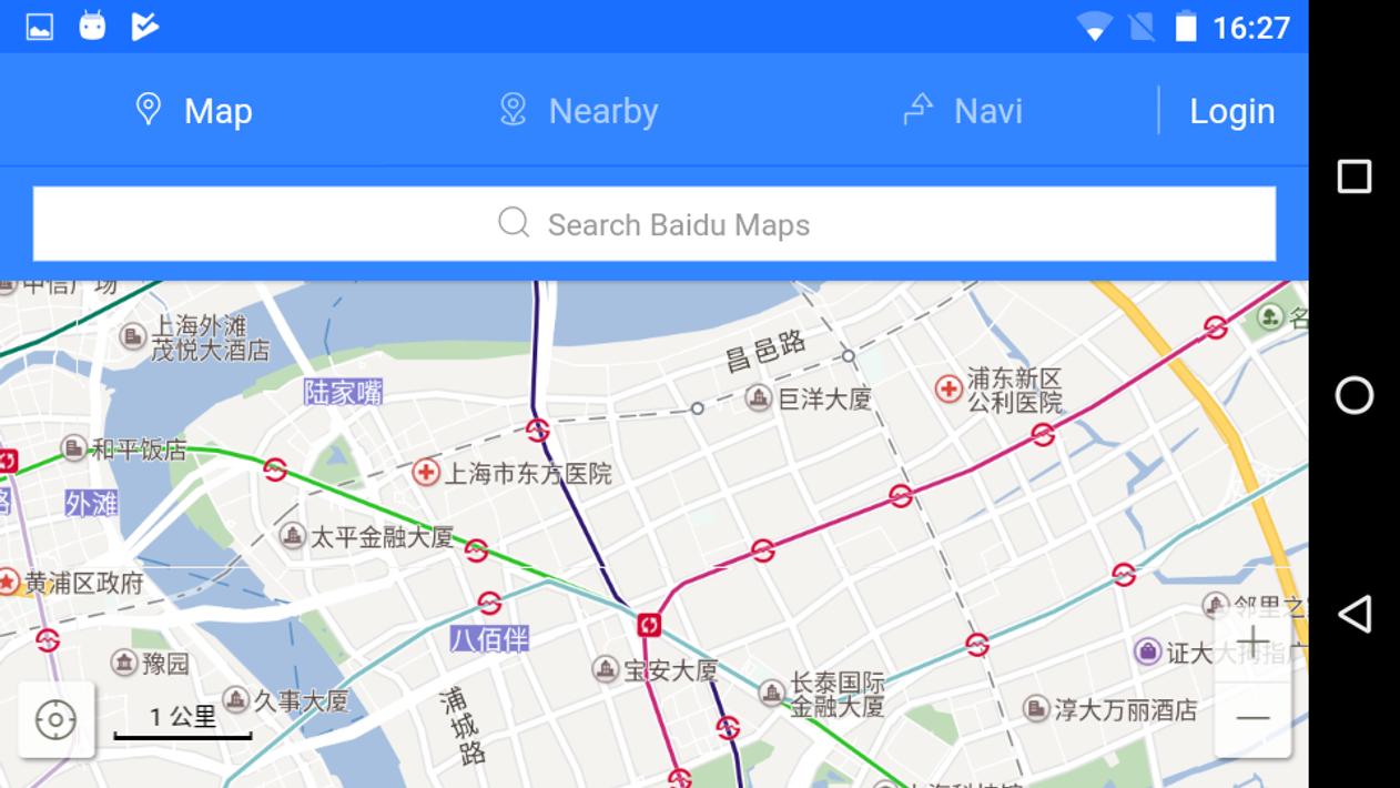Pyqt Baidu Map