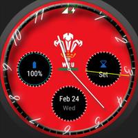 Come on Wales! Watch face screenshot 3