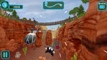 Gold runner: Mission jetpack screenshot 1