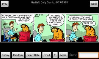 Garfield Daily Affiche