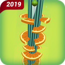 Jump Melon : Fruit  helix jump game 2019 aplikacja