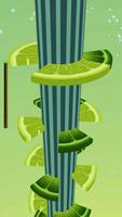 Jump Melon : Fruit  helix jump game 2019 captura de pantalla 3