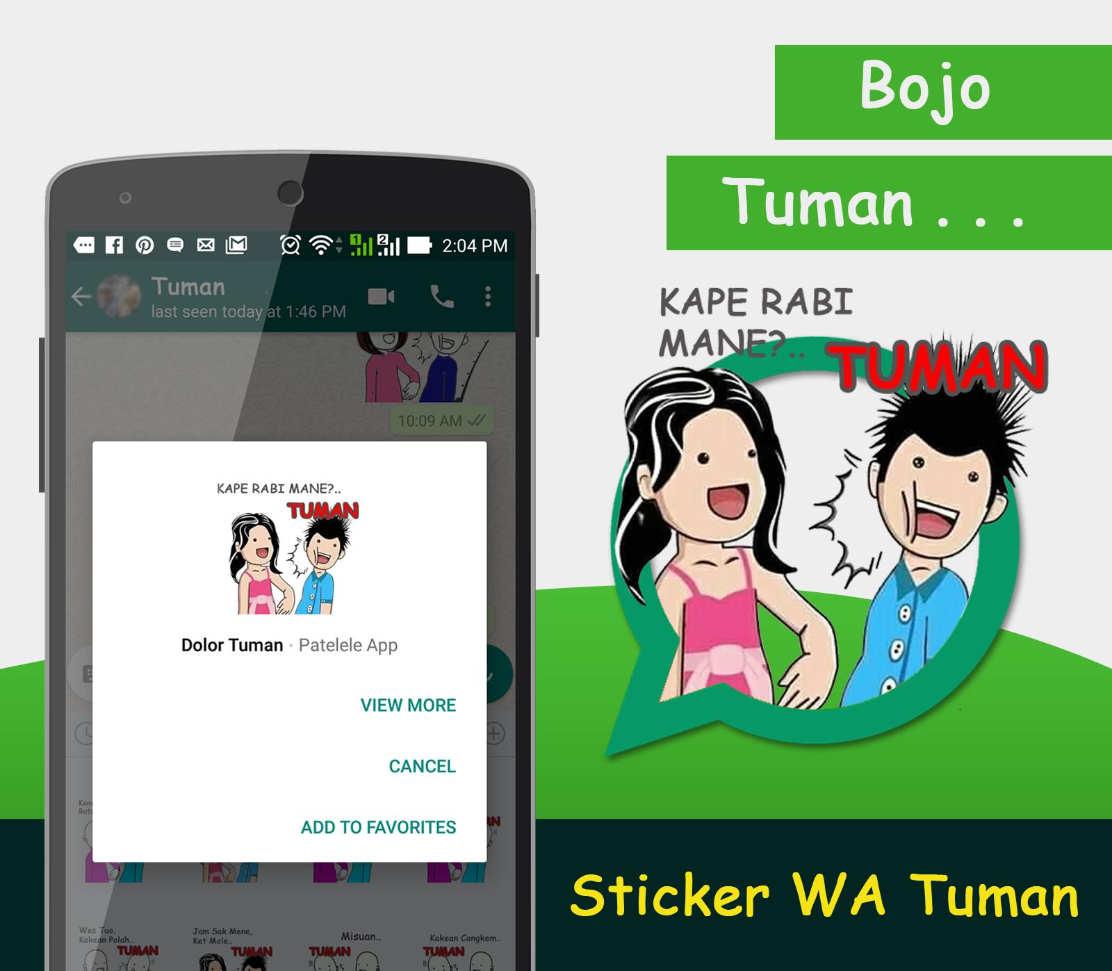 Stiker Wa Tuman For Android Apk Download