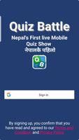 Quiz Battle - Nepal's First Live Mobile Quiz Show ポスター