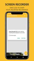 1 Schermata Screen Recorder HD