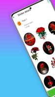 Animated Flowers Stickers 海報