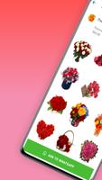Animated Flowers Stickers Ekran Görüntüsü 1