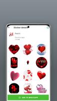 Animated hearts stickers gönderen