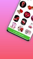 Animated hearts stickers Ekran Görüntüsü 3