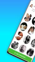 Animated Kiss Stickers Ekran Görüntüsü 3