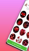 Animated Kiss Stickers Ekran Görüntüsü 2